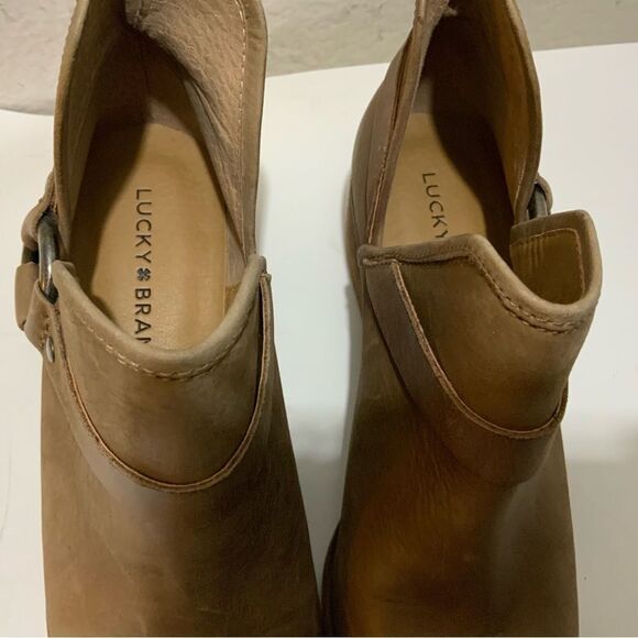 Lucky Brand Jofeen leather booties size 7 - Picture 6 of 10